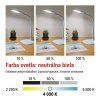 83357 16 led stolna lampa stella modra
