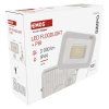471605 10 led reflektor simpo 30w pir neutralna biela
