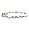 LED Christmas garland - mistletoe, 1,5 m, 3x AA, indoor, warm white, timer