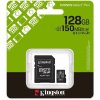 1483458 kingston microsd card canvas select plus 128gb class 10 adapter sdcs3 128