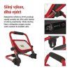 LED spotlight ACCO rechargeable portable, 35 W cold white