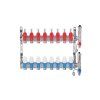Stainless steel square manifold with automatic venting - 8 way