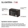 85214 3 bezudrzbovy oloveny akumulator 12 v 7 ah faston 4 7 mm