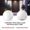 85892 5 led prisadene svietidlo zuri s pohyb senz kruhove c b 14w t b