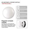 85895 17 led prisadene svietidlo zuri kruhove c b 14w neutralna biela