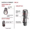 86966 13 cree led kovove svietidlo ultibright 70 340lm 3xaaa