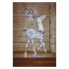 87353 5 led vianocny 3d sob 76 cm vnutorny studena biela casovac
