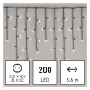 535514 13 led vianocne cencule 3 6 m vonkajsie aj vnutorne studena biela programy