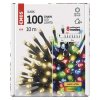 535517 14 led vianocna retaz 2v1 10 m vonkajsia aj vnutorna tepla biela multicolor programy