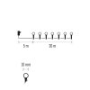 534209 11 led vianocna cherry retaz gulicky 20 m vonkajsia aj vnutorna multicolor programy