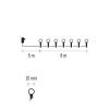 534215 11 led vianocna cherry retaz gulicky 8 m vonkajsia aj vnutorna multicolor programy