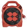 164924 2 vonkajsi predlz kabel na bubne 20 m 4 zas guma 230 v 1 5 mm2 s reflektorom led