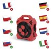 164924 8 vonkajsi predlz kabel na bubne 20 m 4 zas guma 230 v 1 5 mm2 s reflektorom led
