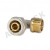 Bolted elbow 1/2x16 with male thread