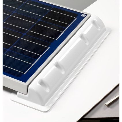 SOLARA HS68 Műanyag tartók ABS napelemek szereléséhez, hossza 68 cm - fehér (2 db-os készlet)