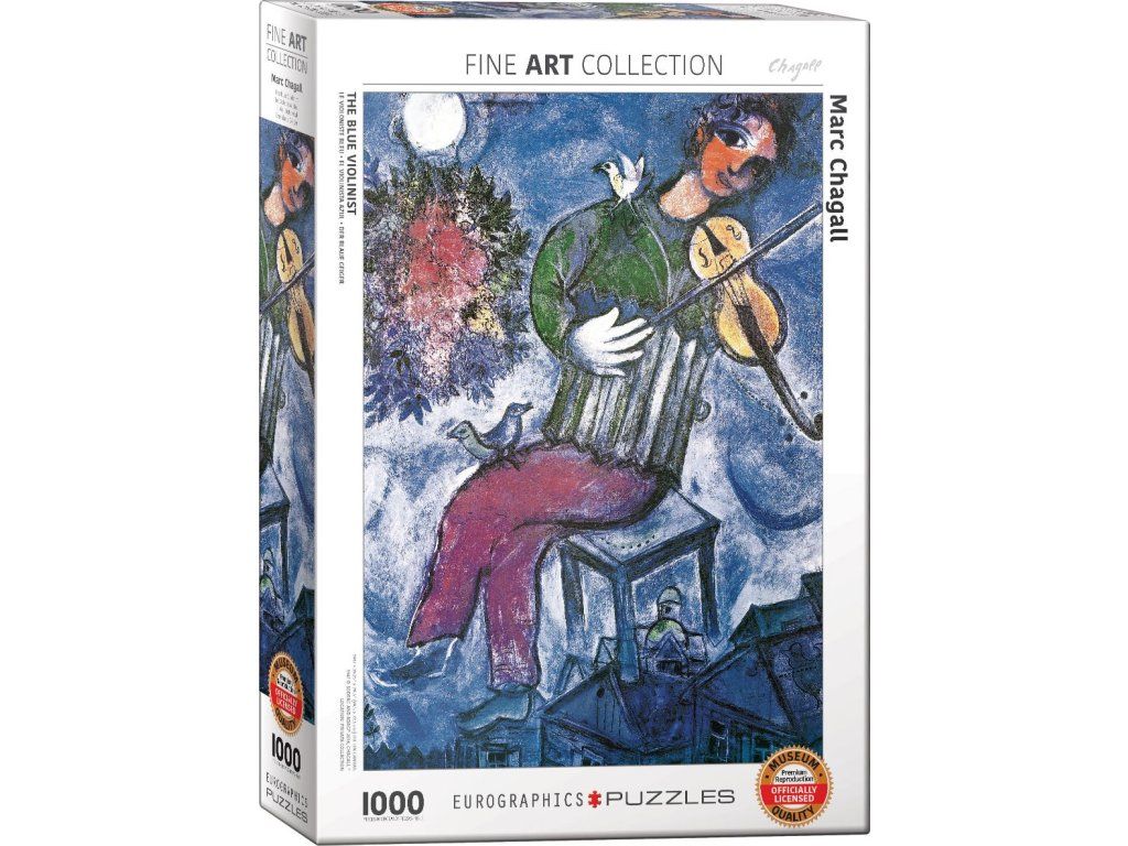 puzzle modry houslista 1000 dilku 170460