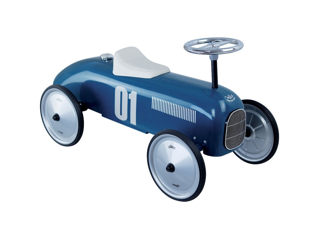 Vilac Vintage kovové odrážadlo modré