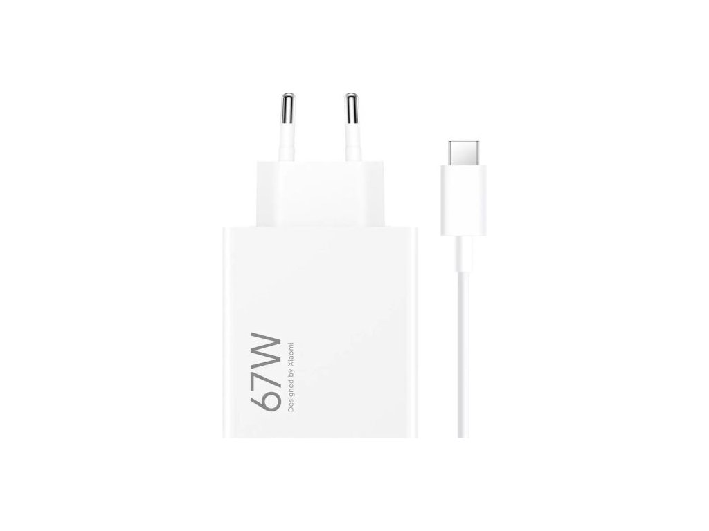 Xiaomi Travel Charger HyperCharge Combo Type-A 67W White EU BHR9465EU