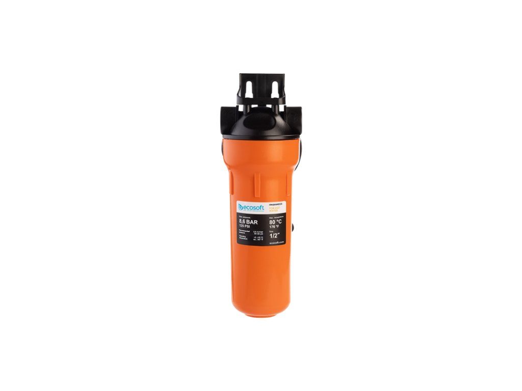 Ecosoft filterhus 1/2" för varmvatten