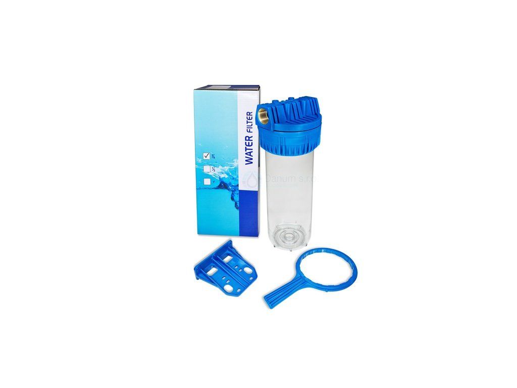 Prozoren cevni filter 3/4" - kompletna set