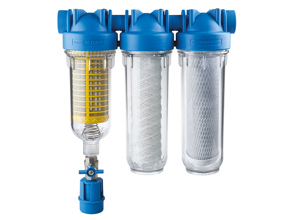Hydra 7" Rainmaster RAH TRIO Anschluss 1" - Selbstreinigender Regenwasserfilter