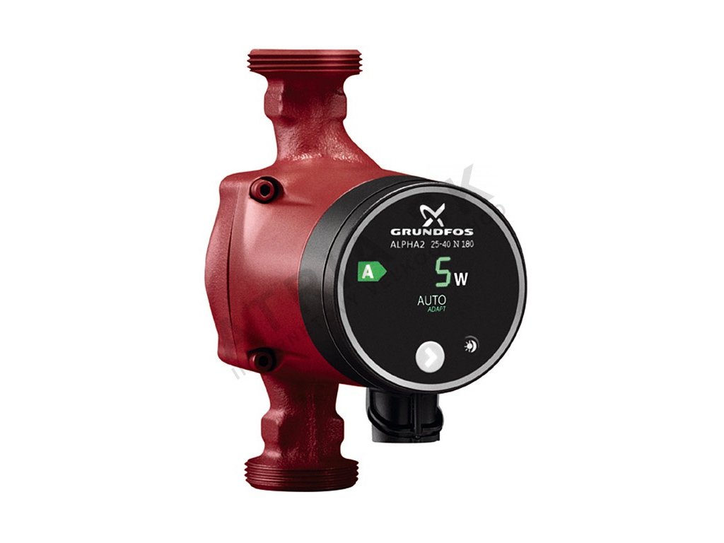 Grundfos Alpha 2 25 40 N 180 Bedienungsanleitung GRUNDFOS ALPHA 2 25-40, 180 mm - ATRIA.SK