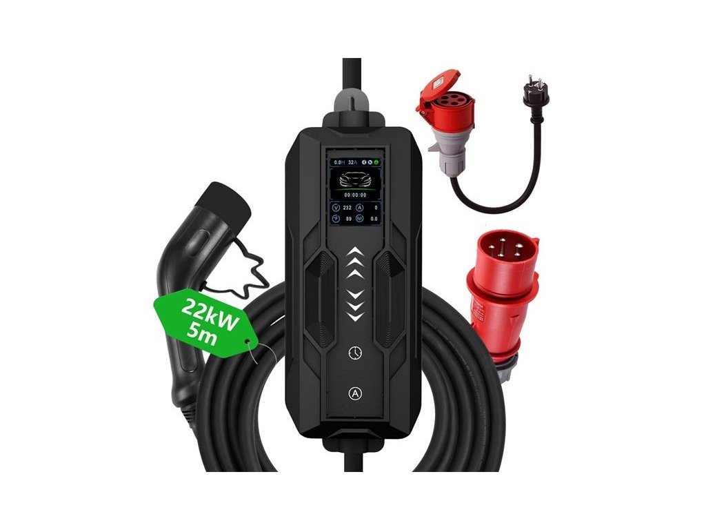 Nabíjacia stanica IMMAX EV/PHEV AC Type 2 22kW cestovná