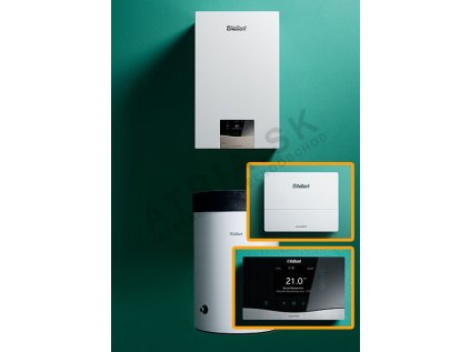 Vaillant VU 25CS/1-7 ecoTEC exclusive IoniDetect + VIH R 120 A + sensoCOMFORT 720 + sensoNET VR 921