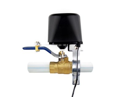 Smart motorizovaný zatvárač ventilu MOES WV-LZ-BK Water Valve WiFi Tuya