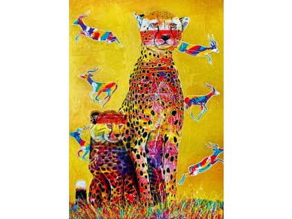 puzzle africka hlidka 1000 dilku 113147