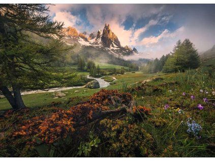 puzzle priroda ve vallee 1000 dilku 110997