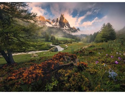 RAVENSBURGER Puzzle Příroda ve Vallée 1000 dílků