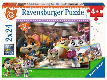 puzzle 44 kocek 2x24 dilku 110664