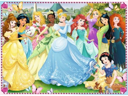 RAVENSBURGER Puzzle Disney princezny: Čas zazářit XXL 100 dílků