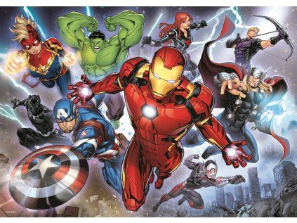puzzle avengers 200 dilku 112223