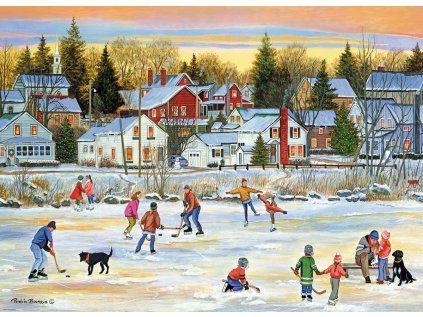 puzzle vecerni brusleni 1000 dilku 169948