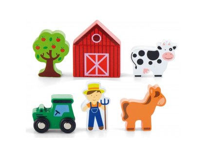 VIGA Příslušenství vláčkodráhy: Farma