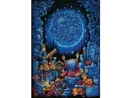 ART PUZZLE Svítící puzzle Astrologie 1000 dílků
