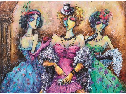 puzzle damska jizda 1000 dilku 51173