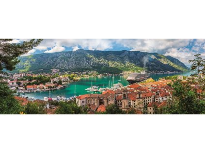 TREFL Panoramatické puzzle Kotor, Černá Hora 500 dílků