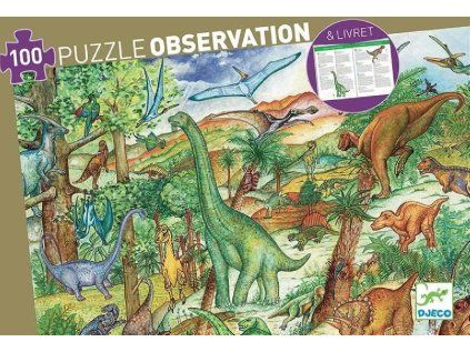puzzle dinosauri 100 dilku 109458