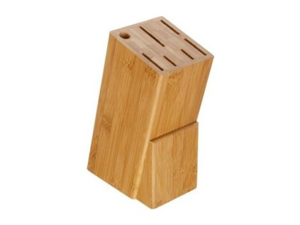 Stojan na nože BANQUET Brillante Bamboo 14x9x22cm