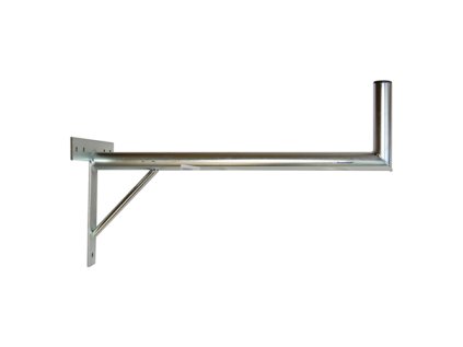Anténny držiak 70 na stenu sa vzperou priemer 42mm výška 16cm žiar.