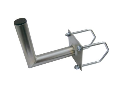 Anténny držiak 25 na balkón na hranaté zábradlia priemer 42mm