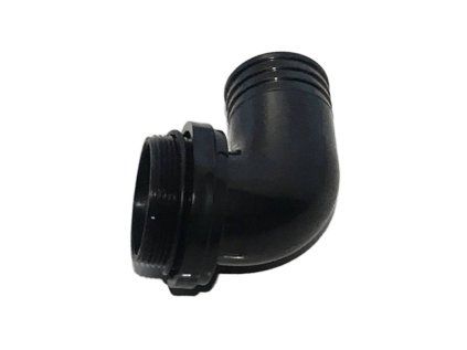 Plastic Hose Coupling DN 50 with External Thread (Elbow), for Sump Pumps and Water Technology