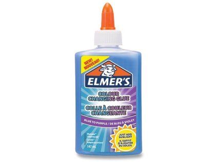 color changing lepidlo elmers 147ml modre 116735