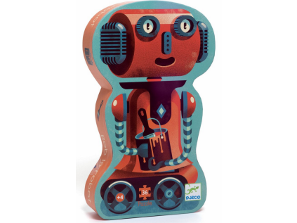 puzzle robot 36 dilku 135455