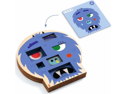 DJECO Logická hra Sologic - Příšerky