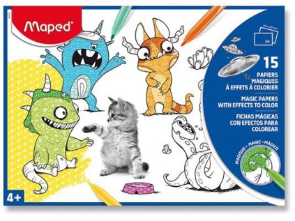 magicke omalovanky modre 118531