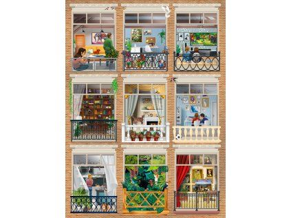 puzzle interier domu 3000 dilku 168318